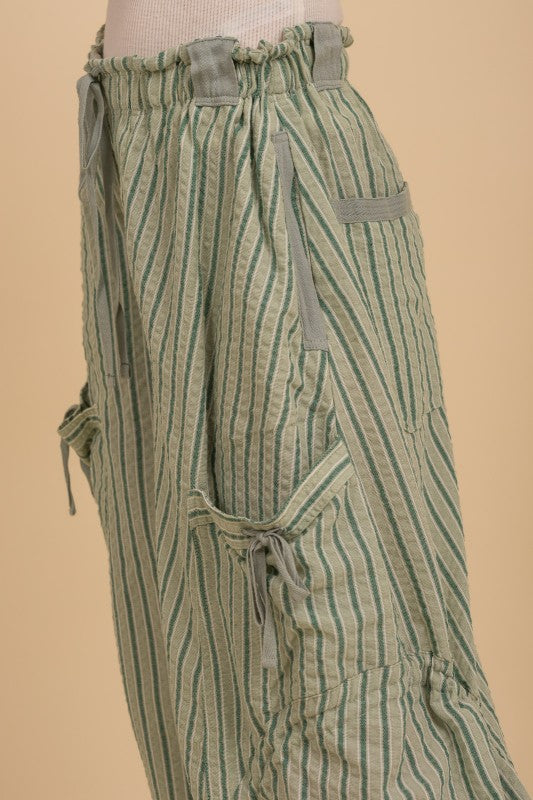 Parachute Style Low Slung Pants