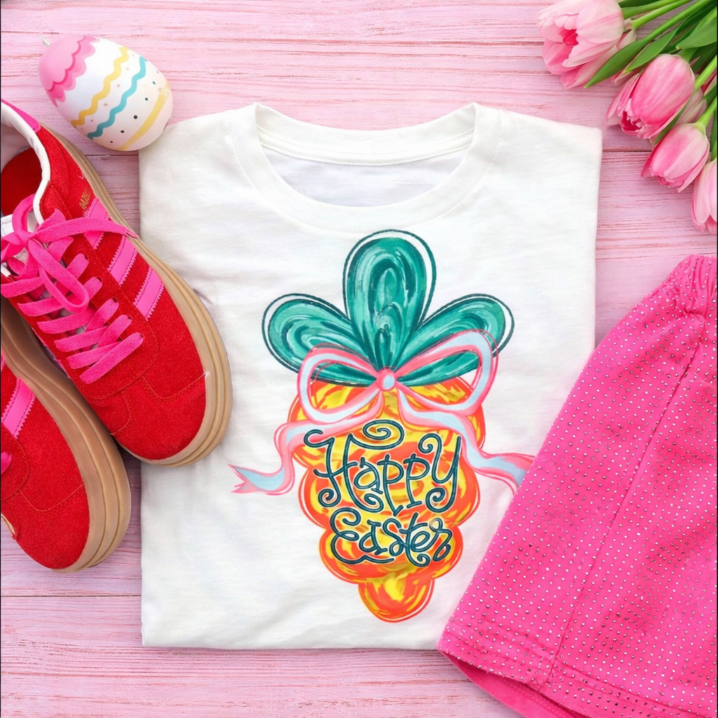 Carrot Happy Easter T-Shirt