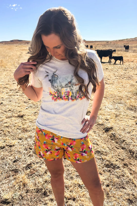 BRAHMAN WILDFLOWER TEE