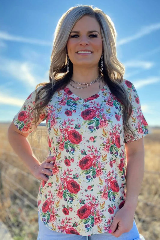 Blush Garden Breeze Top