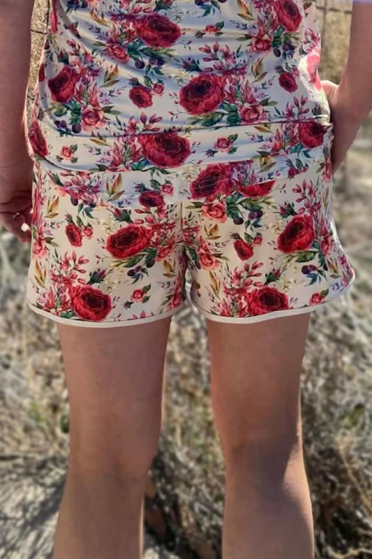 Blush Garden Shorts