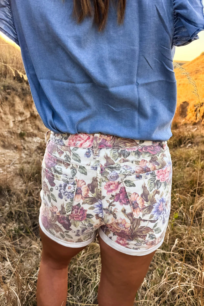Pastel Porch Swing Shorts