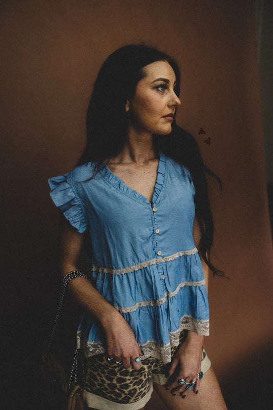LLANO LACE *DENIM
