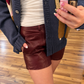 Legend leather shorts