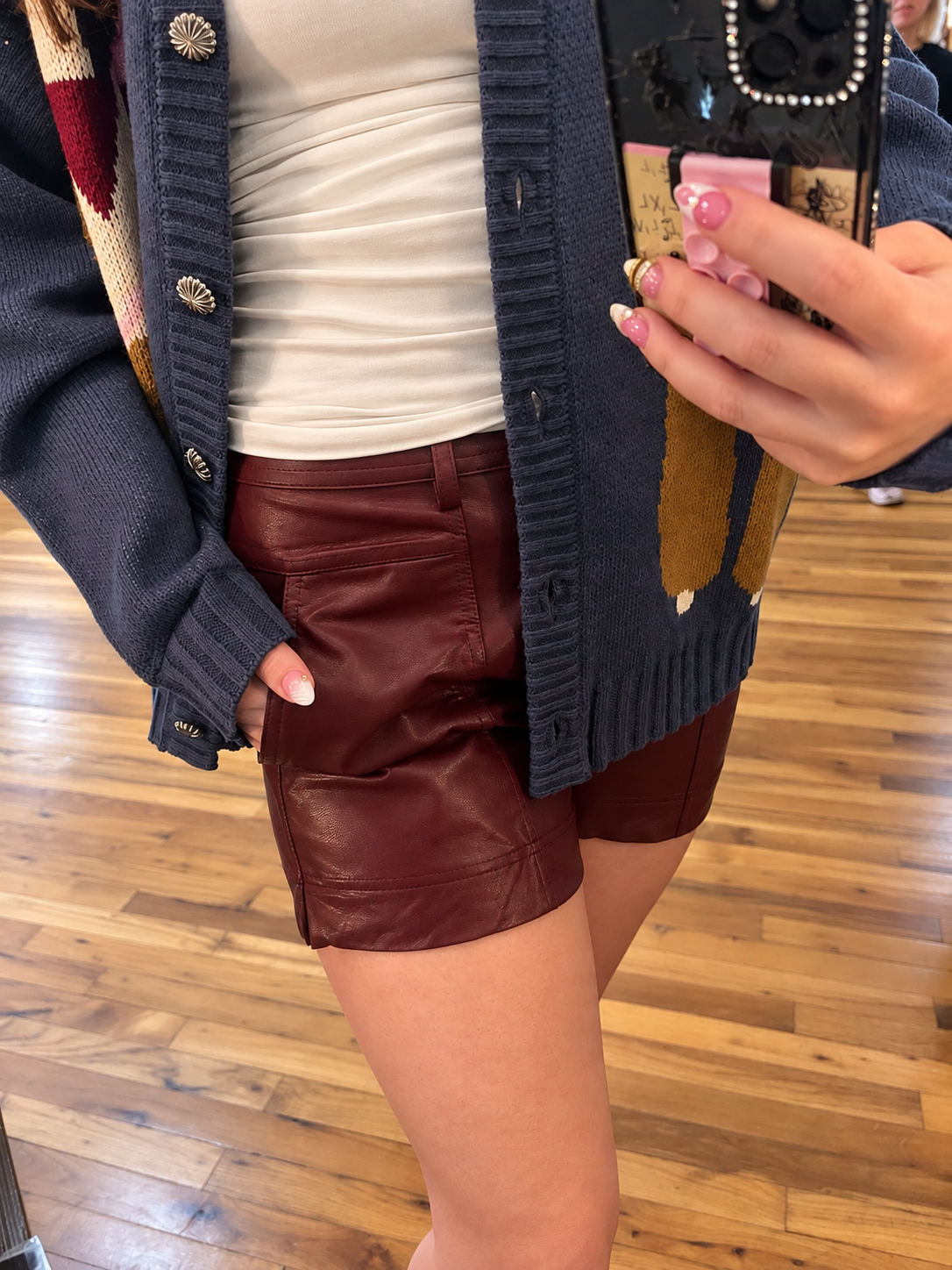 Legend leather shorts