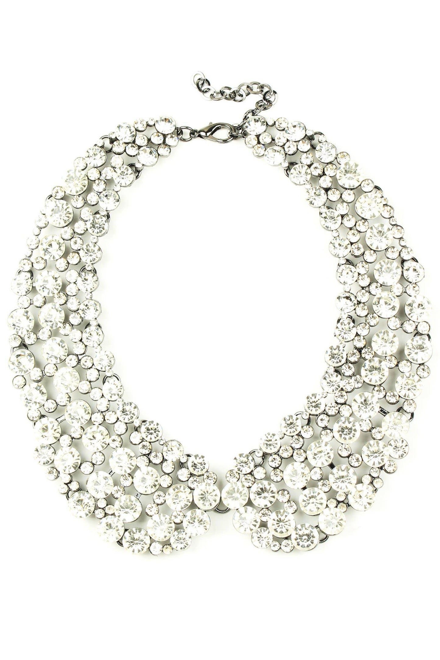 Clear RhinestoneCollar Necklace