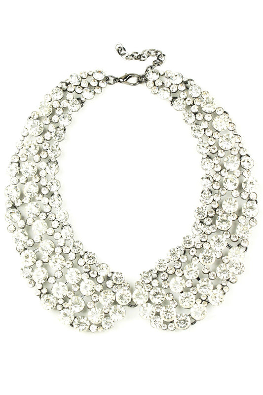 Clear RhinestoneCollar Necklace