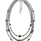 Western Navajo Pearl Multi Layered Necklace
