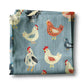 Blue Chicken Homestead Kitchen Towel