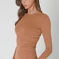 Long Sleeve Crew Neck Top