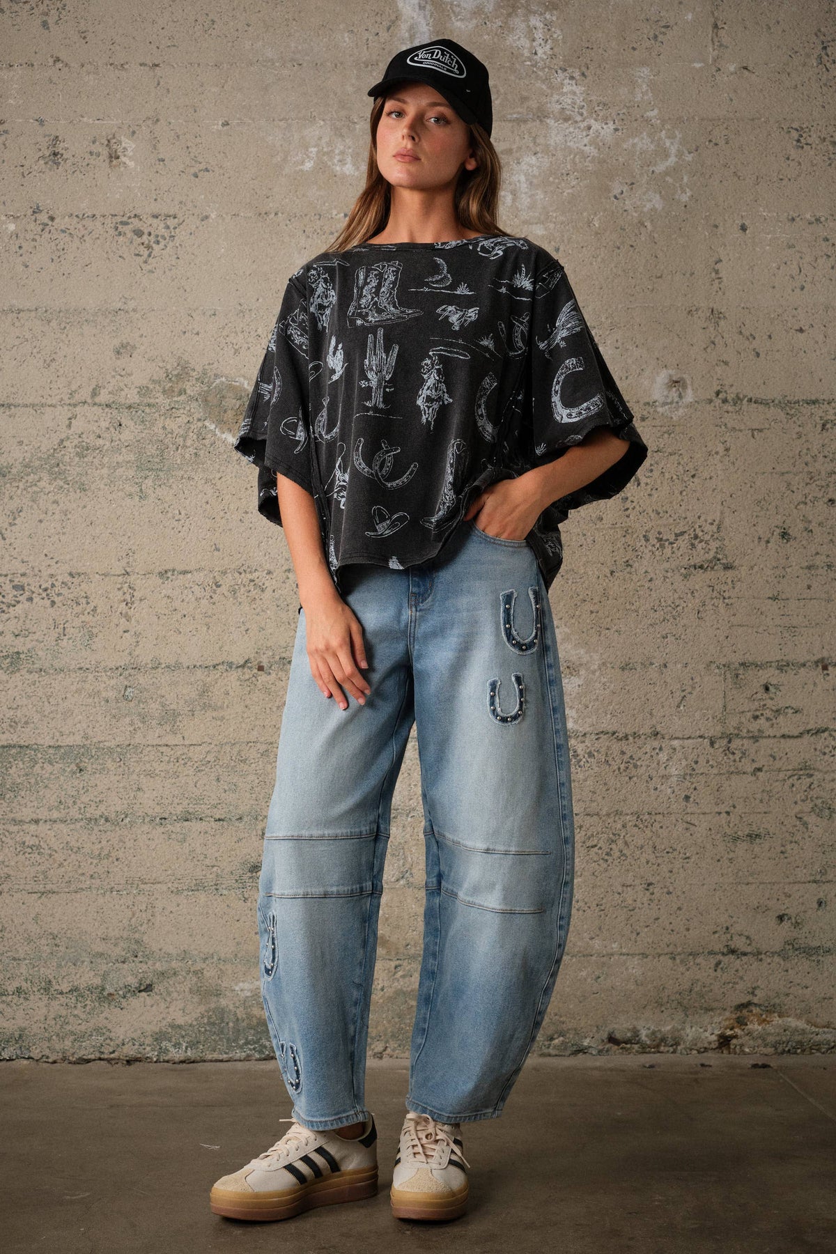 Doodle Me Western Tee