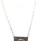 Western Buffalo Plate Necklace