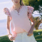 Striped Printed Blouse