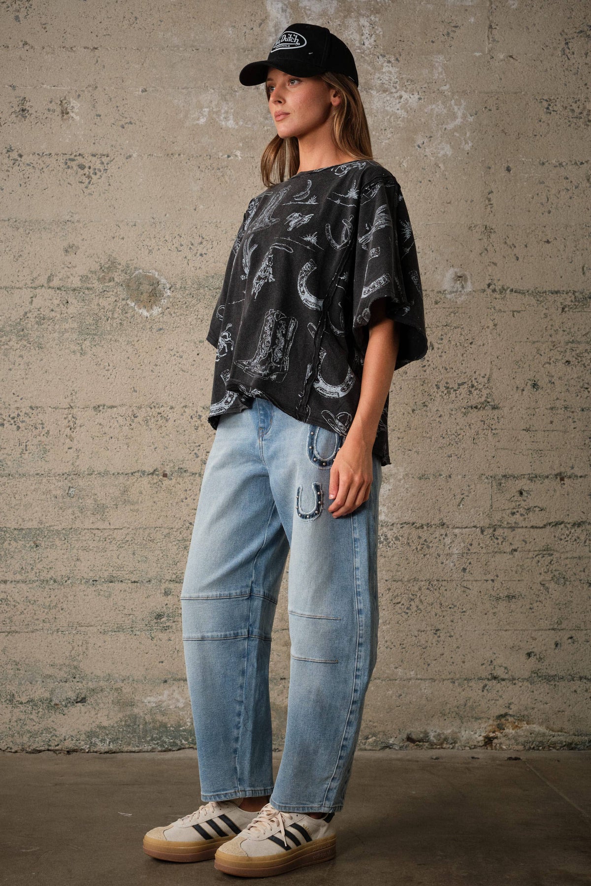 Doodle Me Western Tee