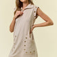 GROMMET DETAIL Dress