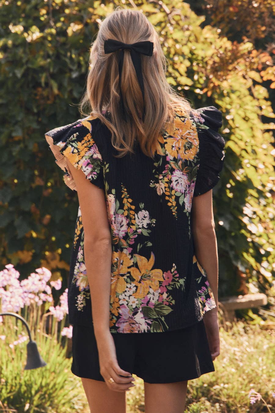 Floral Printed Woven Top