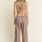 ECLECTIC STRIPE LINEN PANTS