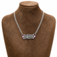 Western Style Queen Dolly Guitar Bar Pendant Necklace