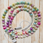 Pearl Ombré Multicolor Beaded 4-in-1 Beaded Fast Charging Cable