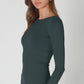 Long Sleeve Crew Neck Top