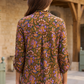 Ruffled Collar fall 3/4 Sleeve