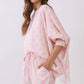 Polka Dot Batwing top and shorts set
