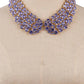 Diana Purple Collar Necklace