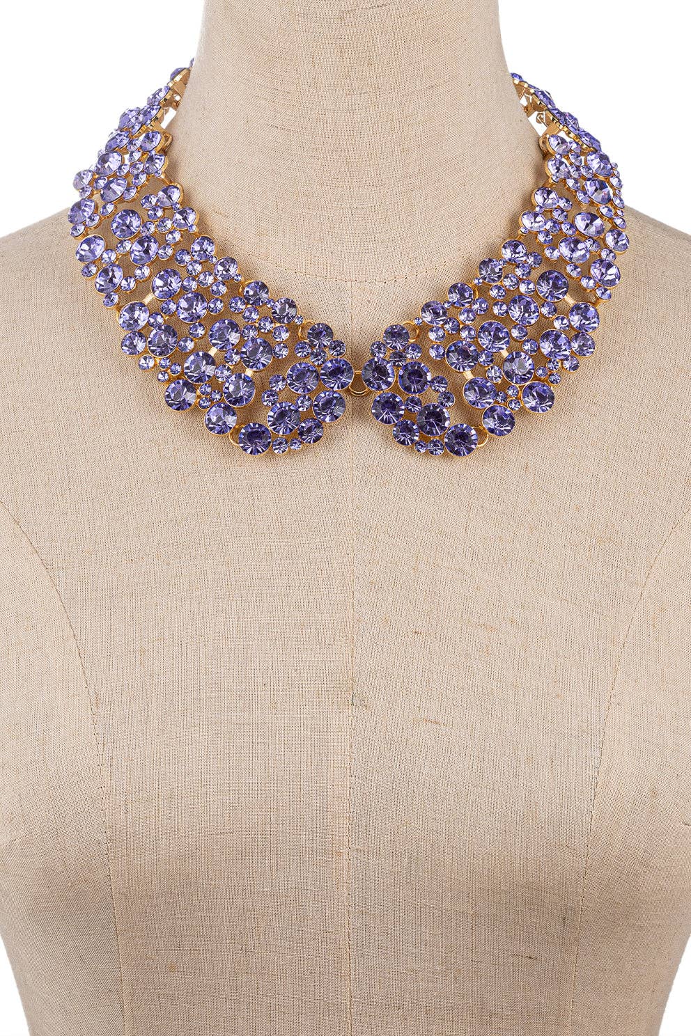 Diana Purple Collar Necklace