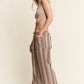 ECLECTIC STRIPE LINEN PANTS