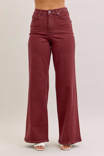 Retro Wide With Twisted Seams