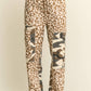 LEOPARD & CAMOUFLAGE  PRINT PANTS