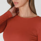 Long Sleeve Crew Neck Top