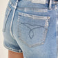 HW Slim Short W/ Foil Seams