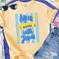Life is "Butter" with Jesus Yellow Tee