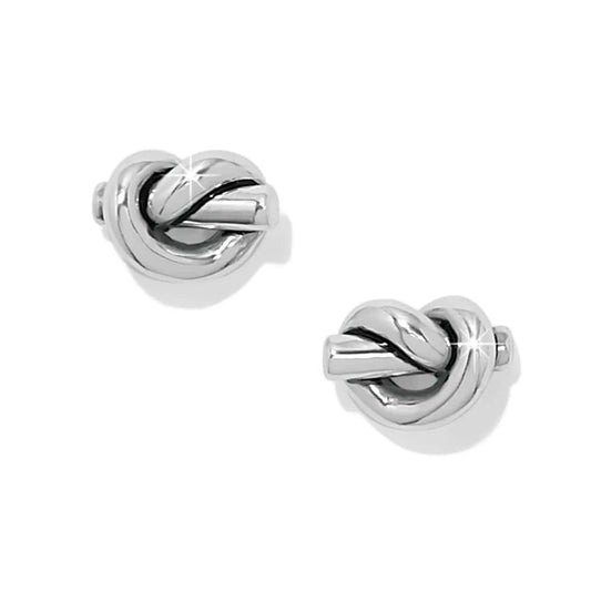 Interlok Single Knot Mini Earrings